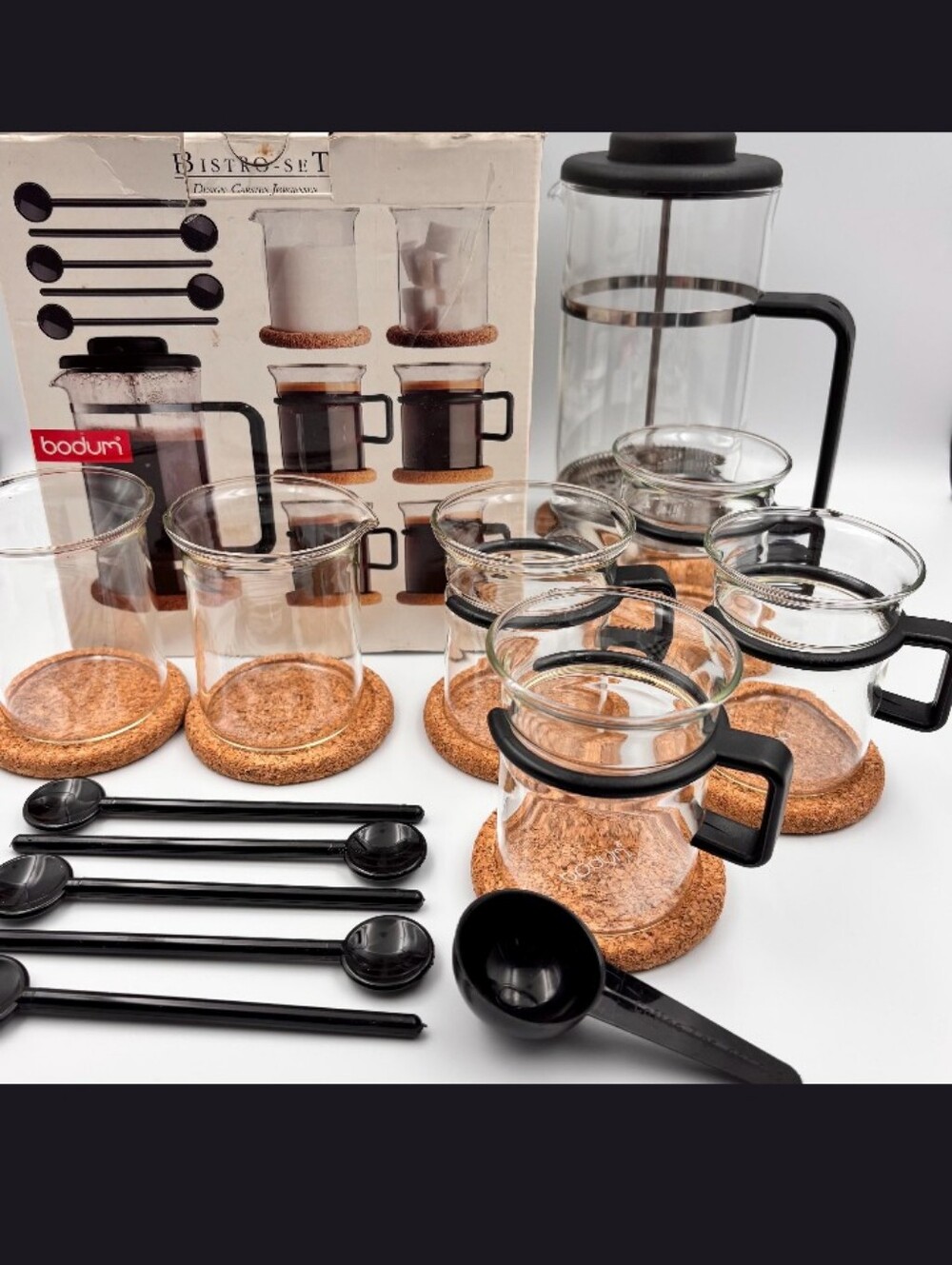 rare, true deadstock vintage Star Trek Bodium French Press Set CarstenJorgensen